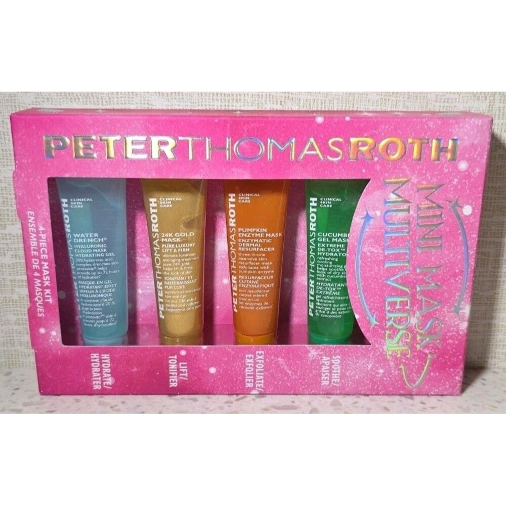 Mini Mask Multiverse Kit by Peter Thomas Roth 4 Piece Face Mask Kit Set Skincare - Picture 2 of 3
